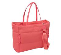 SAFTA BASIC MARSALA - Bolso para Portátil 14.1'' con Bolsillo, Mochila, Ideal para Niños de Diferentes Edades, Cómodo y Versátil, Calidad y Resistencia, 54x17x31 cm