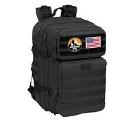 Safta BASIC - Mochila para Portátil 15.6", Mochila, Ideal para Diferentes Edades, Cómoda y Versátil, Calidad y Resistencia, 30x23x48 cm, Color Negro
