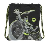 BATMAN GAME OVER - Mochila Saco Plano Grande, Mochila, Ideal para Niños de Diferentes Edades, Cómoda y Versátil, Calidad y Resistencia, 35x40 cm