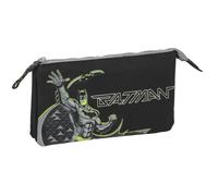 Safta BATMAN GAME OVER - Triple Pencil Case, Children's Pencil Case, Ideal for S