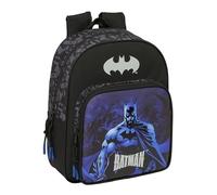 Safta BATMAN - Mochila Escolar Infantil, Ideal para Niños de Diferentes Edades, Cómoda y Versátil, Calidad y Resistencia, 27x10x33 cm