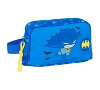 Safta Batman Preescolar - Porta Desayunos Térmico, Termo, Portatodo, Calidad y Máxima Resistencia, Porta Comida, Recreo, 21.5x6.5x12 cm