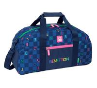 Safta Benetton DAMERO - Bolsa de Deporte, Mochila, Ideal para Niños de Diferentes Edades, Cómoda y Versátil, Calidad y Resistencia, 50x26x20 cm