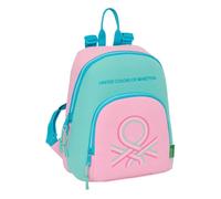 Safta benetton dolce mini mochila - bolsillo frontal - cremallera dobl