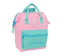 BENETTON DOLCE - Mochila Juvenil con Asas para Portátil hasta 13", para Portátil, Ideal para Jóvenes de Diferentes Edades, Cómoda y Versátil, Calidad y Resistencia, 27x19x40 cm