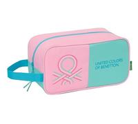 BENETTON DOLCE - Zapatillero Mediano, Multiusos, Portatodo, Deporte, Extraescolares, Fútbol, Cómodo y Versátil, 29x14x15 cm