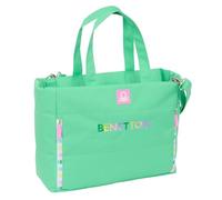 Safta BENETTON MINT - Bolso para Portátil 14.1'' con Bolsillo, Mochila, Ideal para Niños de Diferentes Edades, Cómodo y Versátil, Calidad y Resistencia, 54x17x31 cm