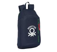 BENETTON TOGETHER - Mini Mochila para Uso Diario, Ideal para Niños de Diferentes Edades, Cómoda y Versátil, Calidad y Resistencia, 22x10x39 cm