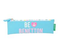 Safta Benetton Unique - Estuche Escolar, Estuche Infantil, Estuche Niño, Ideal para Niños de 5 a 14 Años, Cómodo y Versátil, Calidad y Resistencia, 20x60 cm