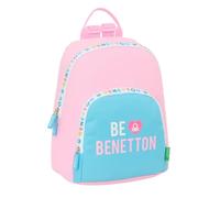 Safta BENETTON UNIQUE - Mini Mochila para Uso Diario, Ideal para Niños de Diferentes Edades, Cómoda y Versátil, Calidad y Resistencia, 25x13x30 cm