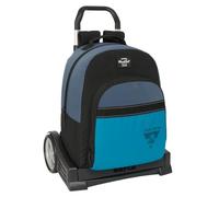 Safta BLACKFIT8 CALIFORNIA - Mochila Escolar, Espalda Ergonómica, con Carro Evolution, Ideal para Niños de Diferentes Edades, Cómoda y Versátil, Calidad y Resistencia, 32x15x42 cm