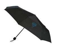 Safta Paraguas plegable BLACKFIT8 CALIFORNIA – 8 paneles, varillas metálicas, 24–56 cm, poliéster