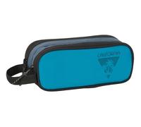 Safta BLACKFIT8 California - Portatodo Doble, Tejido Reciclable, Estuche Infantil, Estuche Niño, Ideal para Niños en Edad Escolar, Cómodo y Versátil, Calidad y Resistencia, 21x6x8 cm