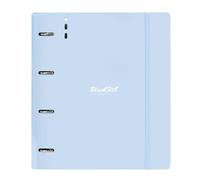 Safta BLACKFIT8 COOL - Carpeblock con 4 Anillas de 35 mm, con Recambio, con 100 Hojas A4, Ideal para Niños de Diferentes Edades, Cómoda y Versátil, Calidad y Resistencia, 27x4x32 cm