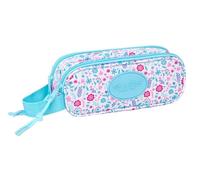 Safta BLACKFIT8 Cool - Portatodo Doble Niño, Estuche Infantil, Estuche Niño, Ideal para Niños en Edad Escolar, Cómodo y Versátil, Calidad y Resistencia, 21x6x8 cm