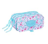 Safta BLACKFIT8 Cool - Portatodo Triple Big, Estuche Infantil, Estuche Niño, Ideal para Niños en Edad Escolar, Cómodo y Versátil, Calidad y Resistencia, 21.5x8x10 cm