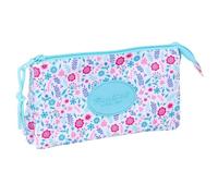 Safta BLACKFIT8 Cool - Portatodo Triple, Estuche Infantil, Estuche Niño, Ideal para Niños en Edad Escolar, Cómodo y Versátil, Calidad y Resistencia, 22x3x12 cm