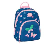 Safta BLACKFIT8 MARIPOSAS - Mini Mochila para Uso Diario, Ideal para Niños de Diferentes Edades, Cómoda y Versátil, Calidad y Resistencia, 25x13x30 cm