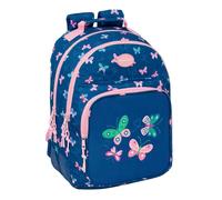 BLACKFIT8 MARIPOSAS - Mochila Escolar Infantil, Ideal para Niños de Diferentes Edades, Cómoda y Versátil, Calidad y Resistencia, 32x15x42 cm