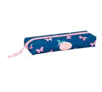 BLACKFIT8 Mariposas - Portatodo Rectangular Niño, Estuche Infantil, Estuche Niño, Ideal para Niños en Edad Escolar, Cómodo y Versátil, Calidad y Resistencia, 22x7x40 cm