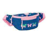 Safta BLACKFIT8 MARIPOSAS - Riñonera con Bolsillo Exterior, Ideal para Jóvenes y Niños de Diferentes Edades, Cómoda y Versátil, Calidad y Resistencia, 23x9x12 cm