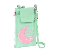 Safta BLACKFIT8 MOON - Monedero Portamóvil, Monedero Estándar, para Móvil, Tejido Reciclado, Cómodo y Versátil, Calidad y Resistencia, 19x10 cm, Color Verde