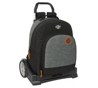 Safta BLACKFIT8 Old School - Mochila Escolar, Espalda Ergonómica, con Carro Evolution, Ideal para Niños de Diferentes Edades, Cómoda y Versátil, Calidad y Resistencia, 32x15x42 cm