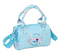 Safta Bolso bandolera BLACKFIT8 PÉTALOS – Cómodo y versátil, resistente 16x7.5x10 cm