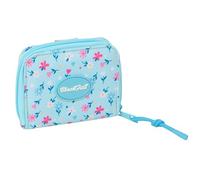 Safta Monedero billetera BLACKFIT8 Pétalos – Cómodo, versátil y resistente 11x20x9,5 cm