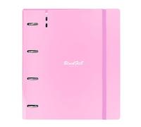 Safta BLACKFIT8 SMILE - Carpeblock con 4 Anillas de 35 mm, con Recambio, con 100 Hojas A4, Ideal para Niños de Diferentes Edades, Cómoda y Versátil, Calidad y Resistencia, 27x4x32 cm
