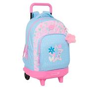 Safta BLACKFIT8 SMILE - Mochila Grande con Ruedas, Compacta, Extraíble, Ideal para Niños de Diferentes Edades, Cómoda y Versátil, Calidad y Resistencia, 33x22x45 cm