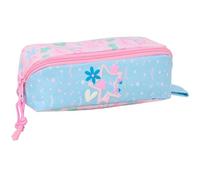 Safta BLACKFIT8 Smile - Portatodo Cuadrado Grande, Estuche Infantil, Estuche Niño, Ideal para Niños en Edad Escolar, Cómodo y Versátil, Calidad y Resistencia, 22x10x10 cm