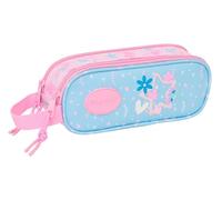 Safta BLACKFIT8 Smile - Portatodo Doble Niño, Estuche Infantil, Estuche Niño, Ideal para Niños en Edad Escolar, Cómodo y Versátil, Calidad y Resistencia, 21x6x8 cm