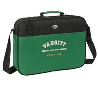 Safta BLACKFIT8 VARSITY - Cartera Extraescolares, Maletín Portatodo, Bandolera, Cómoda y Versátil, Calidad y Resistencia, 38x6x28 cm