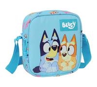 Safta BLUEY - Borsa a tracolla piccola, borsa per bambini, ideale per bambini dai 5 ai 14 anni, comoda e versatile, qualità e resistenza, 16 x 4 x 18 cm, colore celeste, azzurro, Estándar, Casual