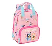 BLUEY DANCE - Mochila Infantil, Adaptable con Asas, Tejido Reciclable, Ideal para Niños de Diferentes Edades, Cómoda y Versátil, Calidad y Resistencia, 20x8x28 cm