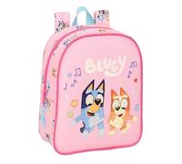 BLUEY DANCE - Mochila Infantil, Mochila Niño, Mochila Escolar, Adaptable a Carro, Ideal para Guardería, Cómoda y Versátil, Calidad y Resistencia, 22x10x27 cm