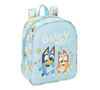 Safta BLUEY READY - Mochila Infantil, Mochila Niño, Mochila Escolar, Adaptable a Carro, Ideal para Guardería, Cómoda y Versátil, Calidad y Resistencia, 22x10x27 cm