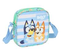 Safta BLUEY SISTERS - Bandolera Pequeña, Bandolera Infantil, Bolso Niño, Ideal para Niños de 5 a 14 Años, Cómoda y Versátil, Calidad y Resistencia, 16x4x18 cm