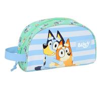 SAFTA BLUEY Sisters - Neceser Grande Niño, Neceser Infantil, Adaptable a Carro, Ideal para Niños de 5 a 14 Años, Cómodo y Versátil, Calidad y Resistencia, 26x16x9 cm