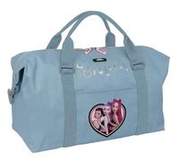 SAFTA | Bolsa de Fin de Semana K-Pop Demon Hunters Huntr/X, Bolsa Deportiva Juvenil con Bandolera Ajustable y Extraíble, Interior Forrado, Bolsillos Interiores, Medidas 50x22x29 cm