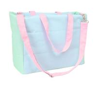 Safta | Bolsa para Portátil Pembe The Pink Cat, 40x17x31 cm, Acolchada para Laptop 14,1″, Compartimento Principal con Cremallera, Bolsillo Interior y 2 Frontales, Asa y Bandolera Extraíble