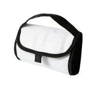 Safta | Bolsa Porta Alimentos Térmica Real Madrid, Aislamiento de Alta Densidad, Revestimiento PEVA Antifugas Fácil Limpieza, 18,4x12,7x25,4 cm, Cierre Solapa Velcro, Plegable