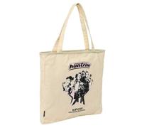 Safta | Bolsa Tote con Cremallera K-Pop Demon Hunters Star, Gran Capacidad con Compartimento Principal, Bolsillo Interior con Cremallera, Asas de Mano, Color Beige, Medidas 36x6,5x38 cm