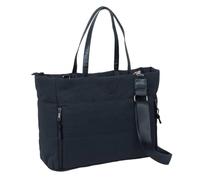 Safta | Bolso Portaordenador Basic Azul Oscuro, Compartimento Acolchado para Portátil 14,1″, Cremallera Gran Formato, 2 Bolsillos Frontales, Bolsillo Interior, Medidas 40x17x31 cm