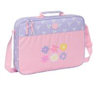 SAFTA BOUQUET - Cartera Extraescolares, Maletín Portatodo, Bandolera, Cómoda y Versátil, Calidad y Resistencia, 38x6x28 cm