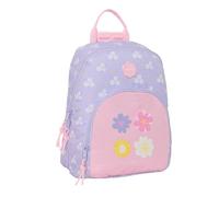 SAFTA BOUQUET - Mini Mochila para Uso Diario, Ideal para Niños de Diferentes Edades, Cómoda y Versátil, Calidad y Resistencia, 25x13x30 cm