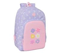 SAFTA BOUQUET - Mochila Escolar, Adaptable a Carro, Ideal para Niños de Diferentes Edades, Cómoda y Versátil, Calidad y Resistencia