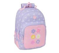Mochila Escolar SAFTA Bouquet, Grande 42 cm. Adaptable