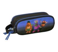 Safta BRAINROT - Portatodo Doble Niño, Estuche Infantil, Estuche Niño, Ideal para Niños en Edad Escolar, Cómodo y Versátil, Calidad y Resistencia, 21x6x8 cm